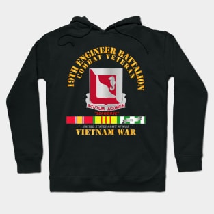 19th Engineer Battalion - w VN SVC Hoodie